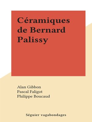 cover image of Céramiques de Bernard Palissy
